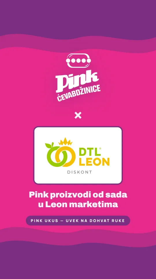 Pink ćevapi u DTL Leon diskontu u Mirijevu